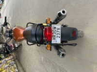 Orange Black Royal Enfield 2023 Interceptor 650