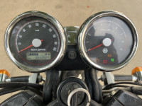 Orange Black Royal Enfield 2023 Interceptor 650