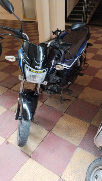 Black And Blue TVS Star City Plus