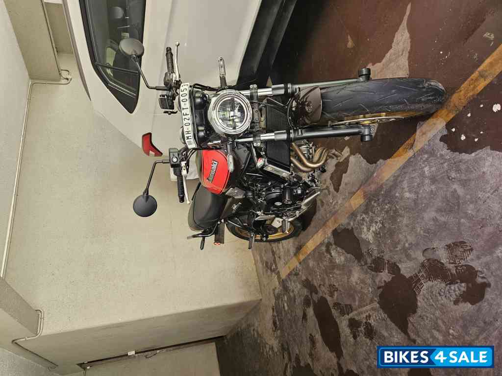 Red Gold Kawasaki 2022 Z650RS 50th Anniversary