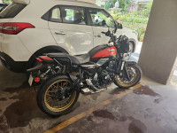 Red Gold Kawasaki 2022 Z650RS 50th Anniversary