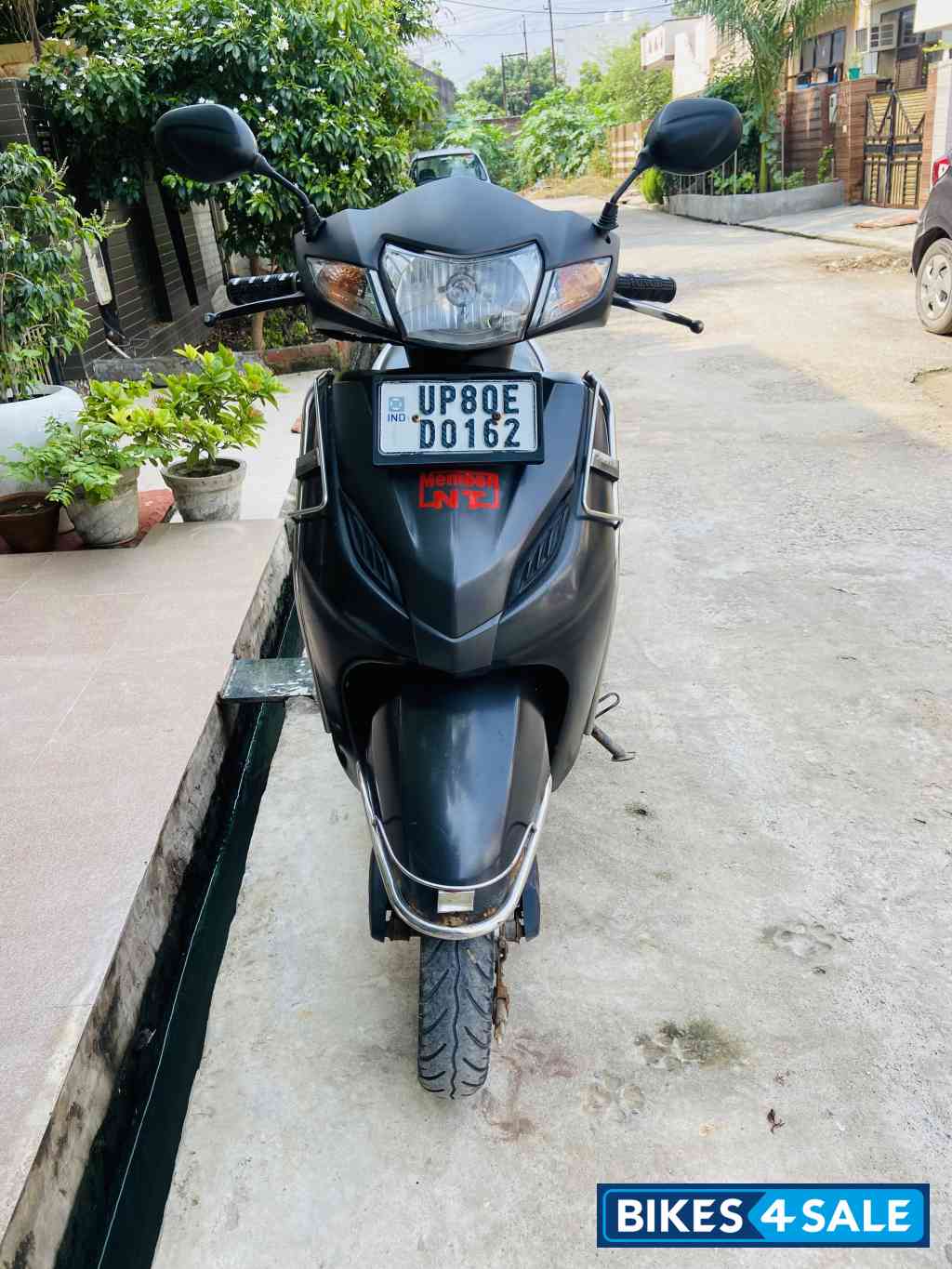 Metallic Black Honda Activa 4G