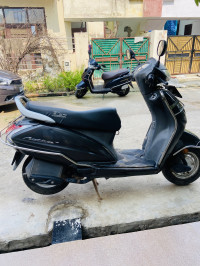 Metallic Black Honda Activa 4G