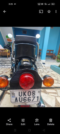 Black Royal Enfield Bullet Standard 500
