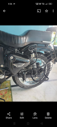 Black Royal Enfield Bullet Standard 500
