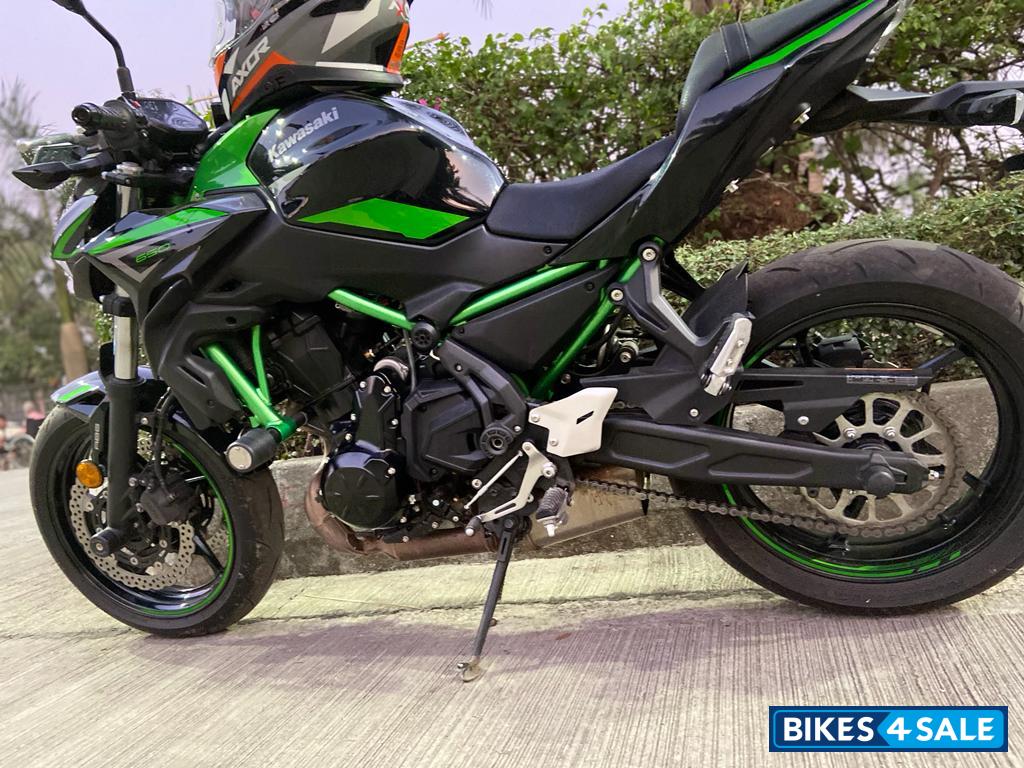 Candy Lime Green Kawasaki Z650 BS6 2022