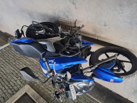 Met Blue TVS Apache RTR 160 4V