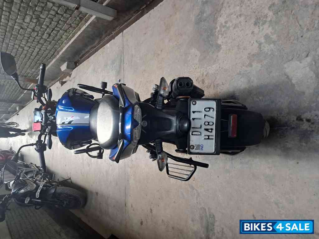 Met Blue TVS Apache RTR 160 4V