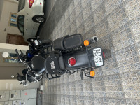 Black Royal Enfield Meteor 350 Stellar