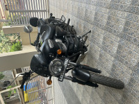 Black Royal Enfield Meteor 350 Stellar