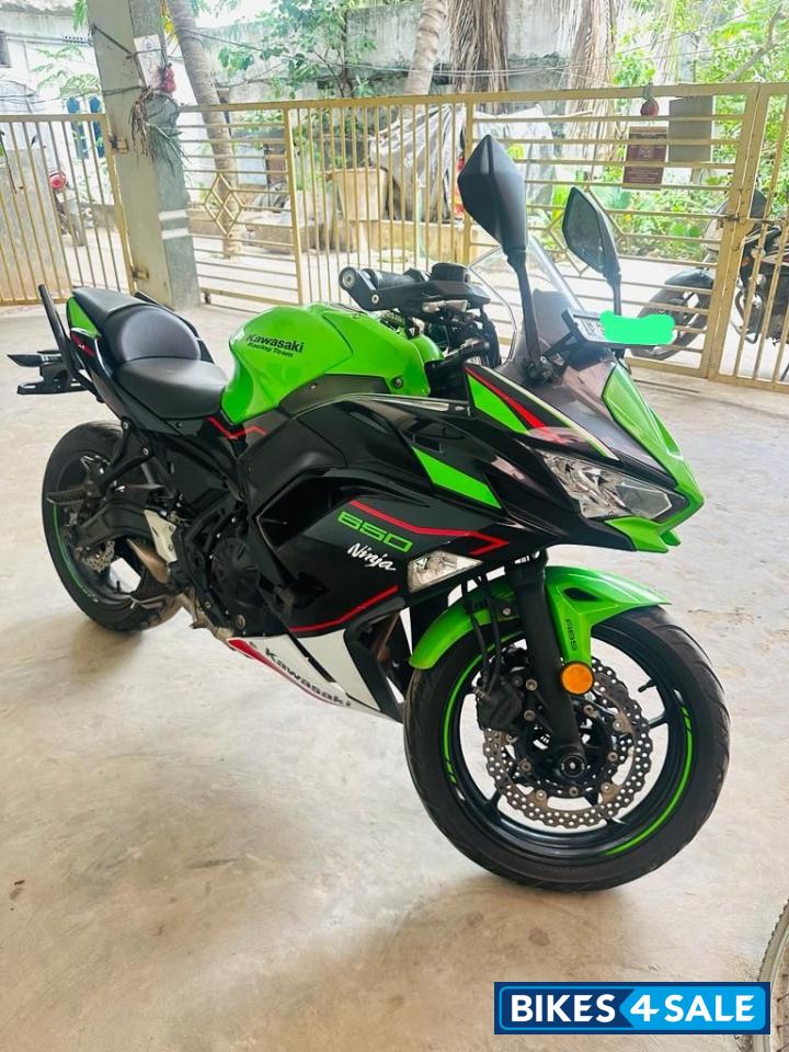 Lemon Green Kawasaki Z650 BS6 2021 Lemon Green Kawasaki Z650 BS6 2021