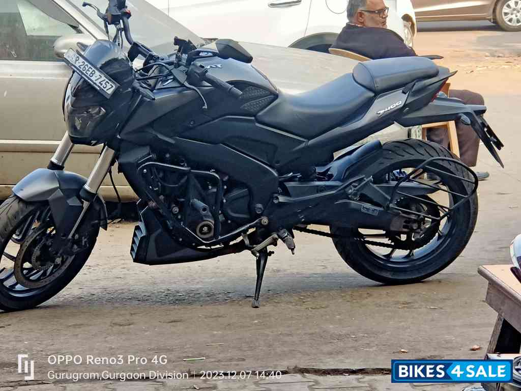 Matt Black Bajaj Dominar 400 ABS BS6