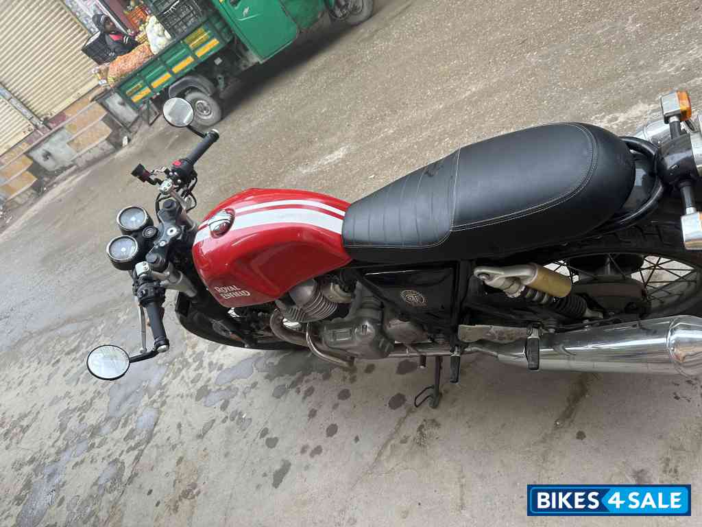 Red Royal Enfield 2023 Continental GT 650