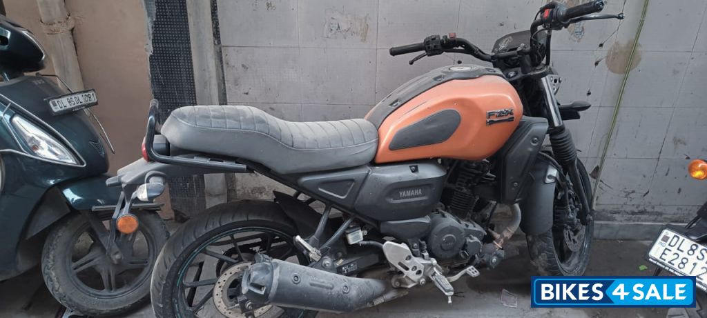 Orange & Black Yamaha FZX