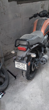 Orange & Black Yamaha FZX