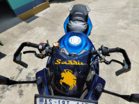 Caribbean Blue Bajaj Pulsar F250