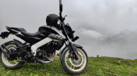 Grey Bajaj Pulsar 200 NS
