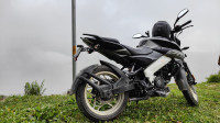 Grey Bajaj Pulsar 200 NS