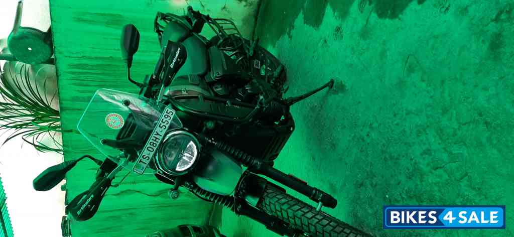 Black Yezdi Adventure Matte