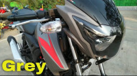 Grey TVS Apache RTR 160 2020