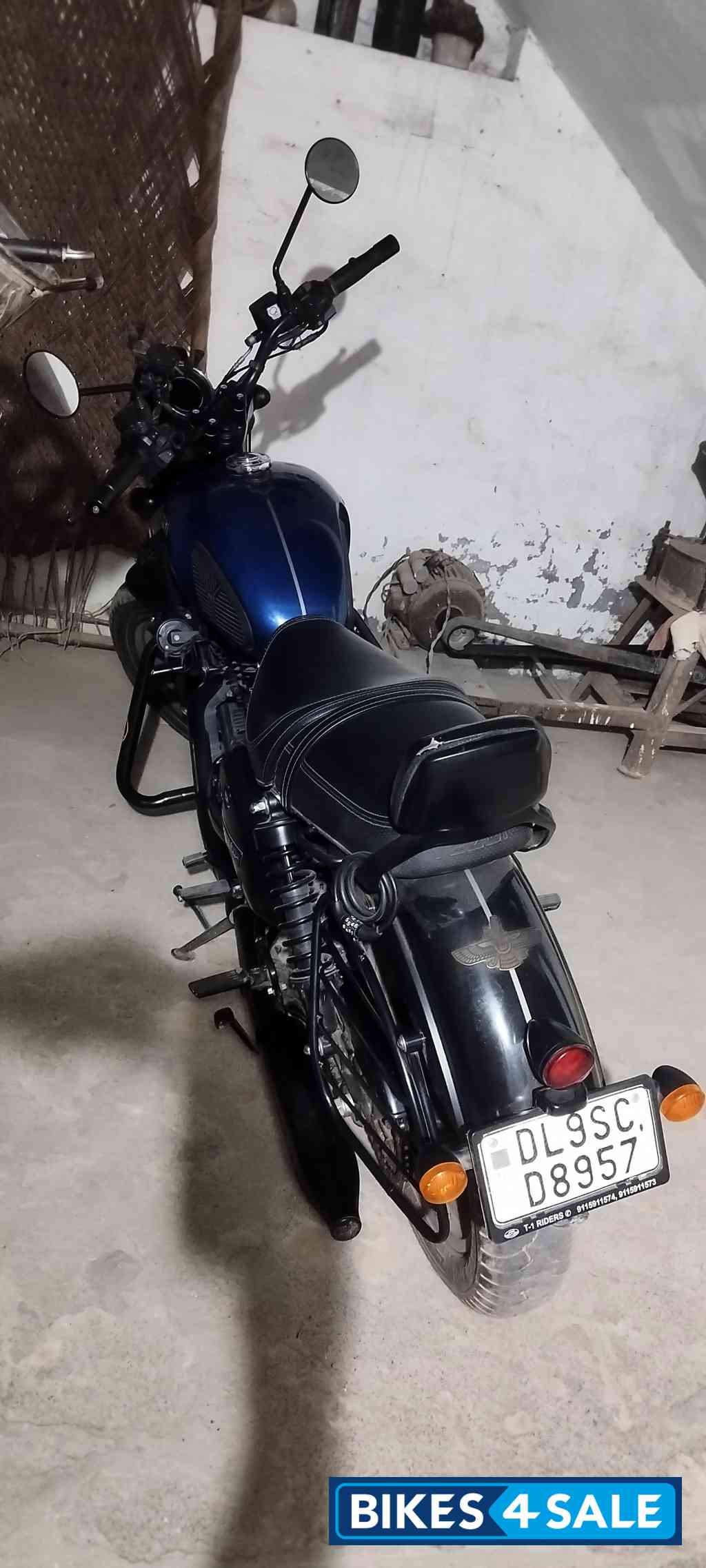 Steel Blue Yezdi Roadster Steel blue