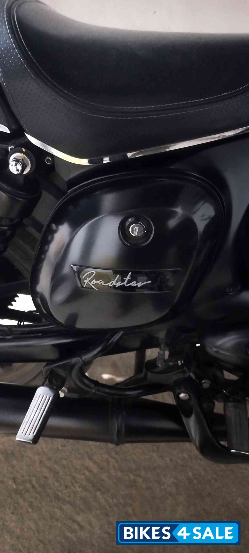 Steel Blue Yezdi Roadster Steel blue