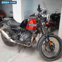 Red Royal Enfield Himalayan BS VI