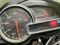 Black Blue Bajaj Discover 125 ST