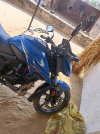 Blue Honda XBlade BS6