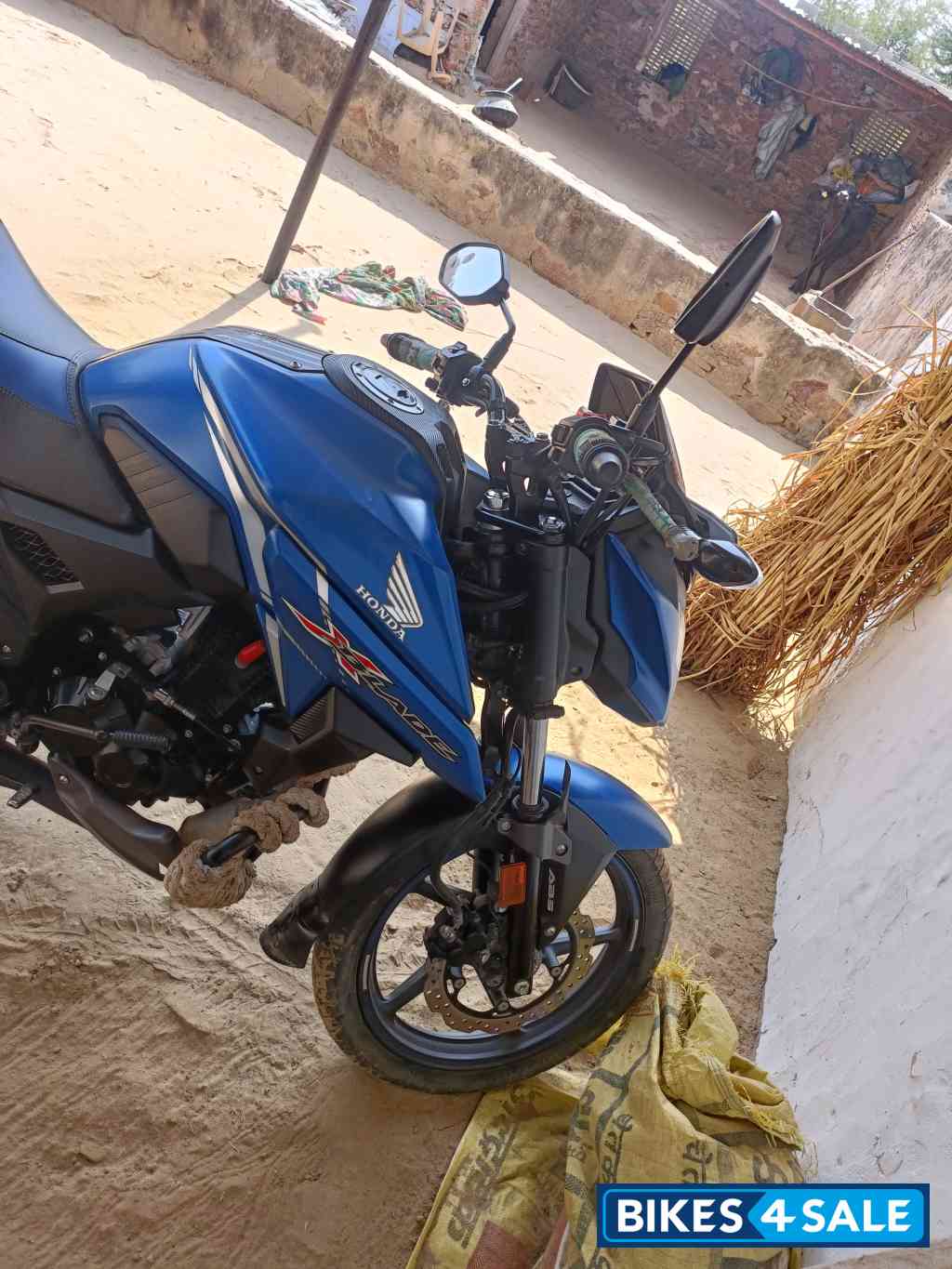 Blue Honda XBlade BS6