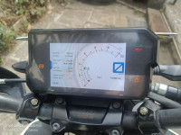 Orange And White KTM Duke 390