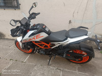 Orange And White KTM Duke 390