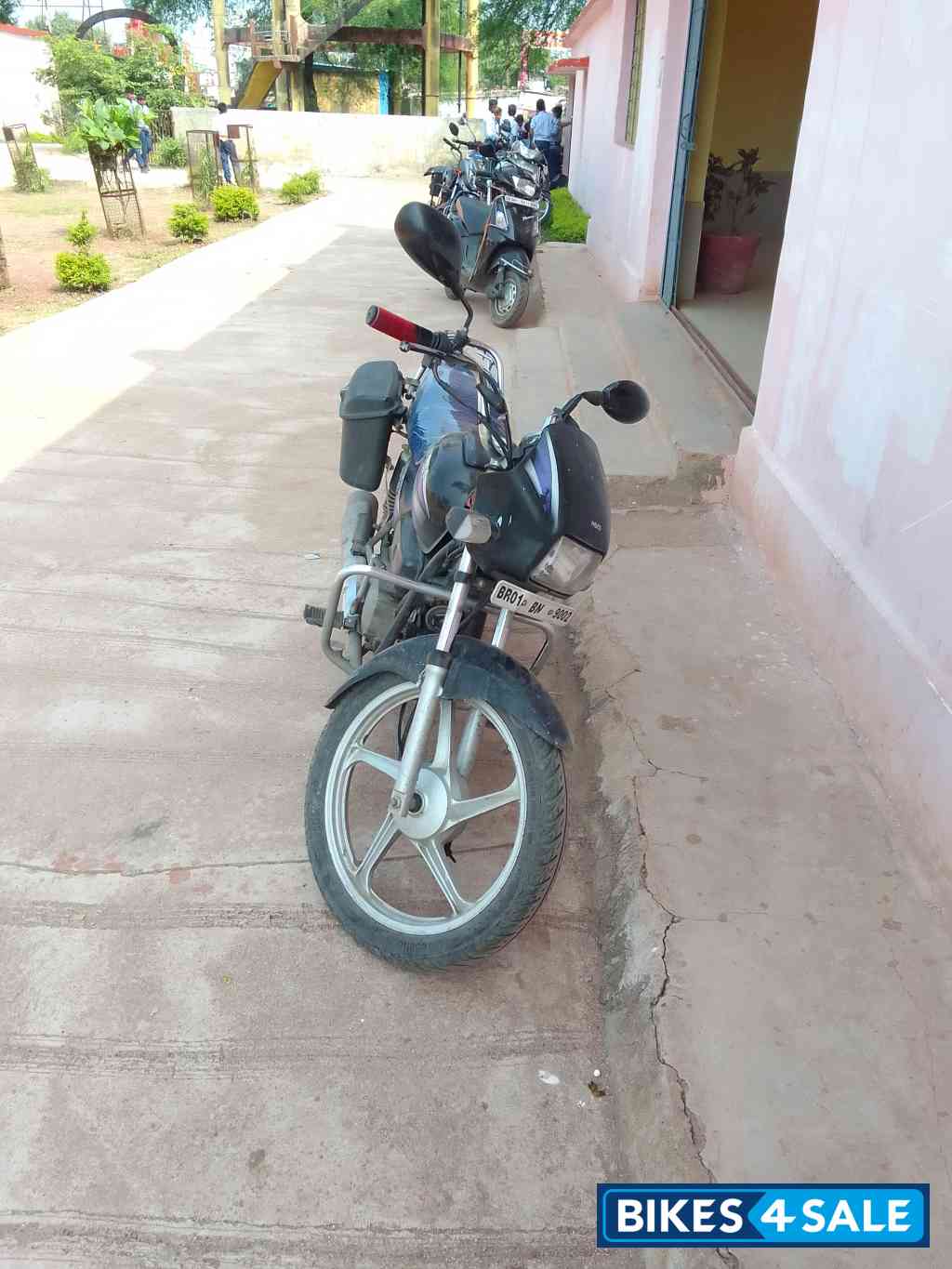 Black Violet Hero Splendor Pro