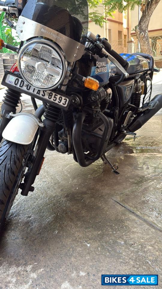 Blue Royal Enfield 2023 Continental GT 650