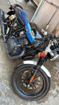 Blue Royal Enfield 2023 Continental GT 650