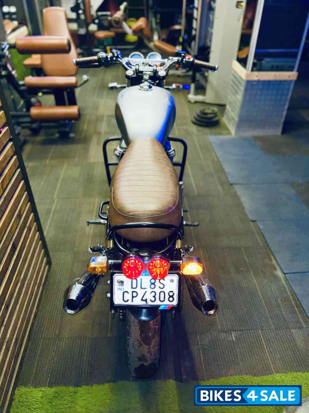 Orange Crush Royal Enfield Interceptor 650 Twin