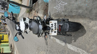 White Bajaj Ns 200