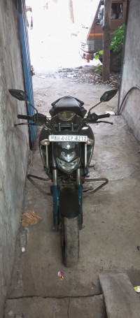 Blue Grey Yamaha FZ-S FI V3