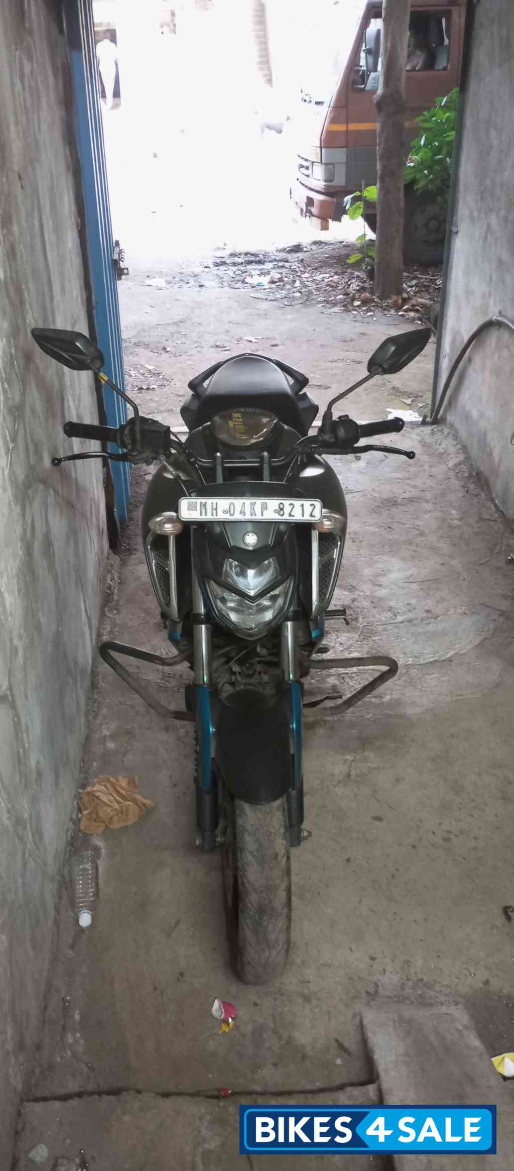 Blue Grey Yamaha FZ-S FI V3