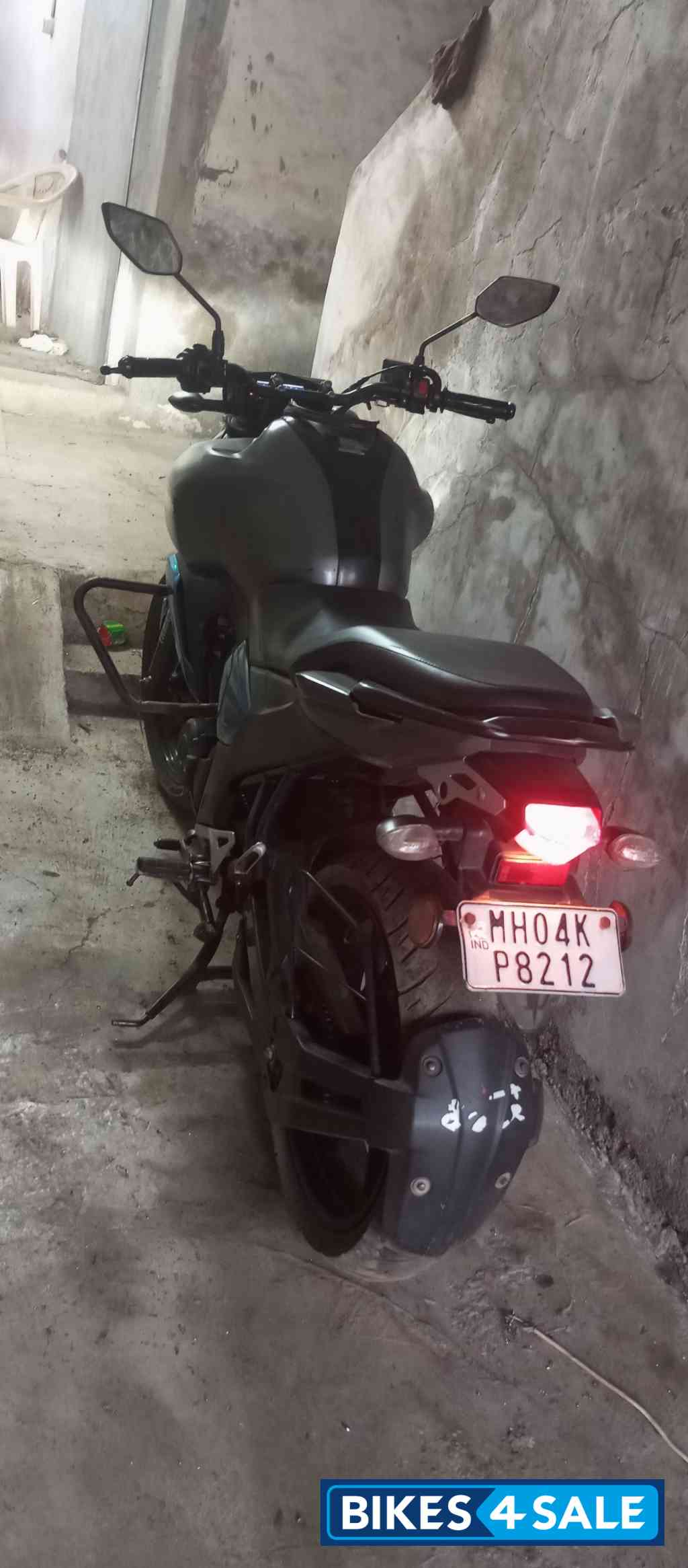 Blue Grey Yamaha FZ-S FI V3