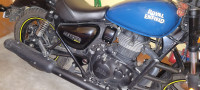Fireball Blue Royal Enfield 2022 Meteor 350
