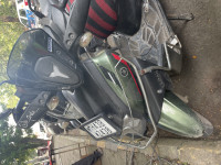 Green Yamaha Ray ZR 125 Fi Hybrid