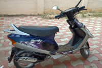Dark Blue TVS Scooty Pep Plus
