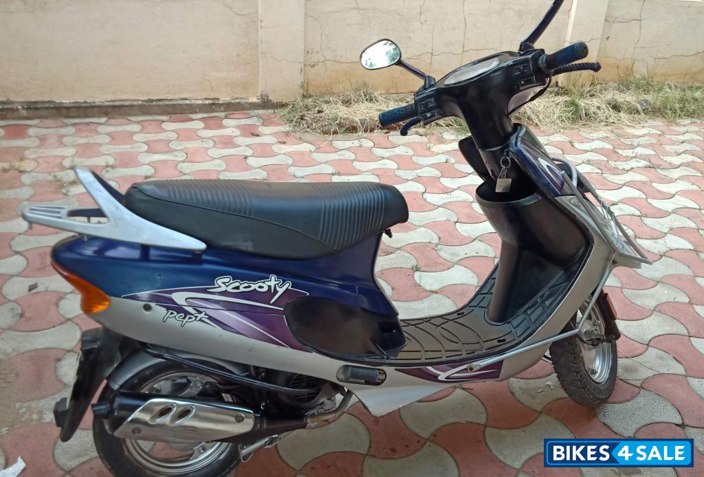 Dark Blue TVS Scooty Pep Plus