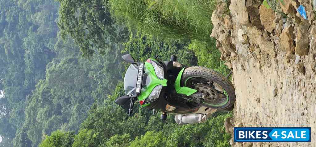 Lime Green Kawasaki Ninja 300 BS6 2022