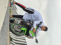 Lime Green Kawasaki Ninja 300 BS6 2022