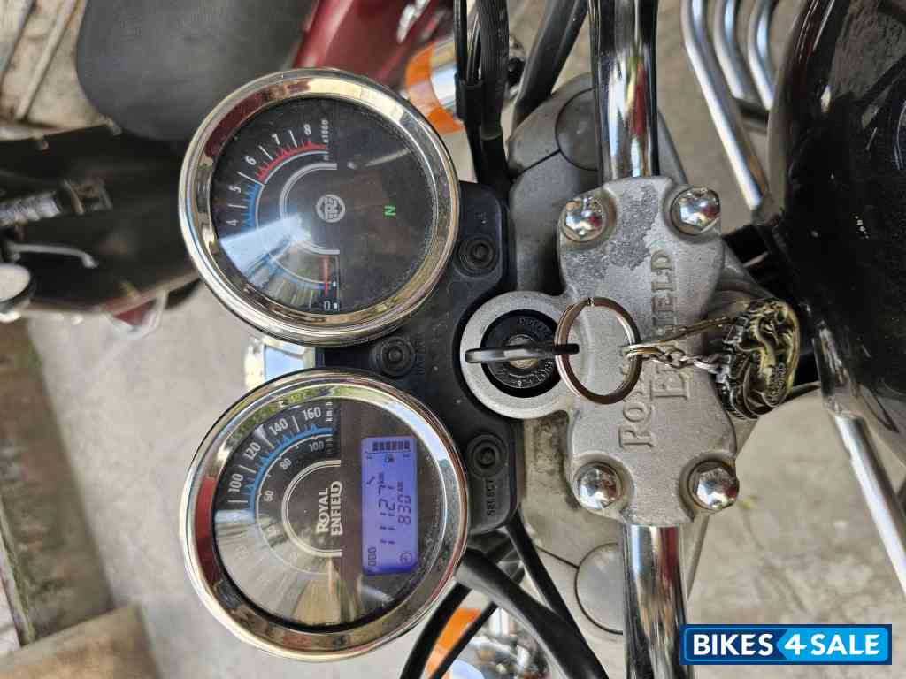 Flicker Black Royal Enfield Thunderbird 500