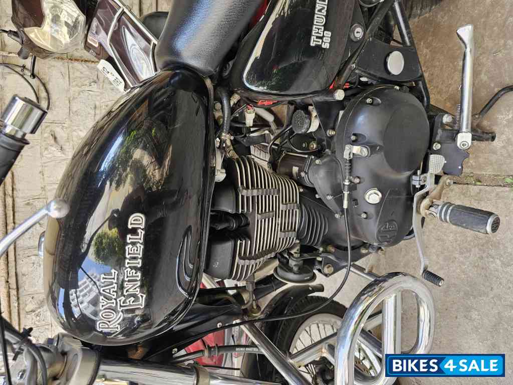 Flicker Black Royal Enfield Thunderbird 500