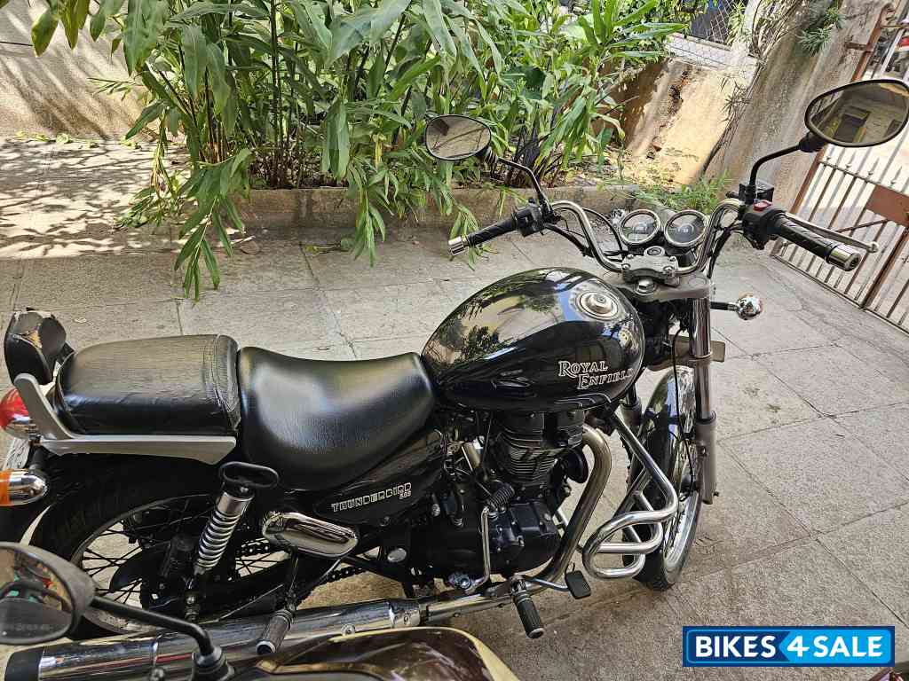 Flicker Black Royal Enfield Thunderbird 500