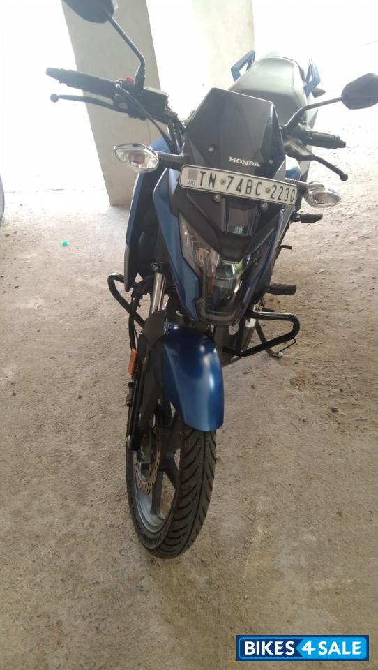 Mat Marwel Blue Meta Honda XBlade BS6